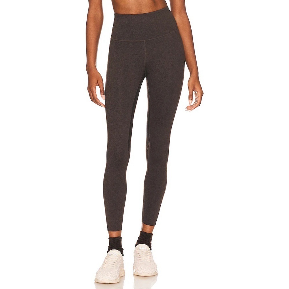 WellBeing + BeingWell LoungeWell Ashe 7/8 Legging in Chocolate Brown Size M